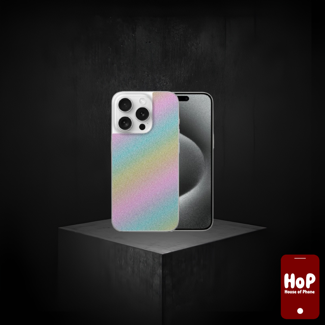 Back Skin Glitter Rainbow