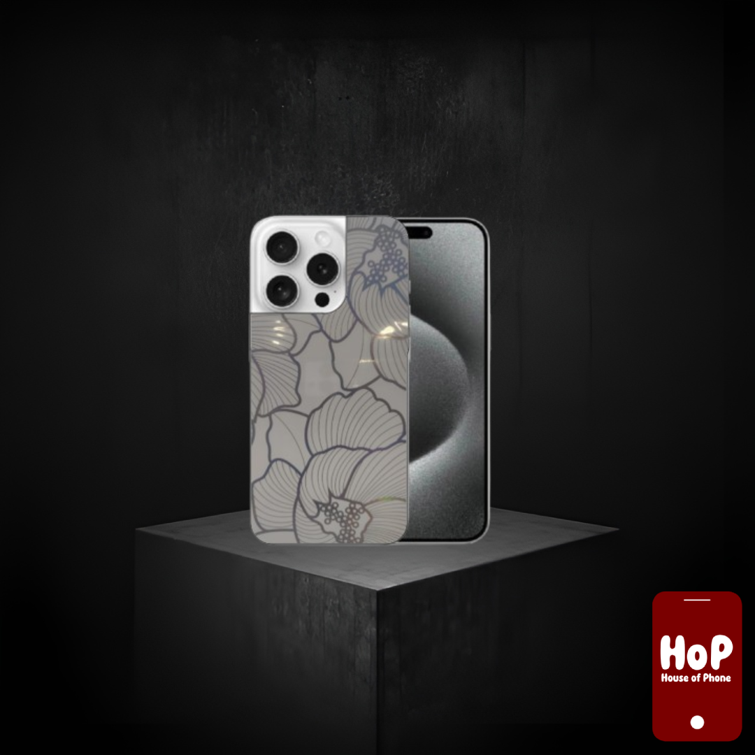 Back Skin Rainbow Flower