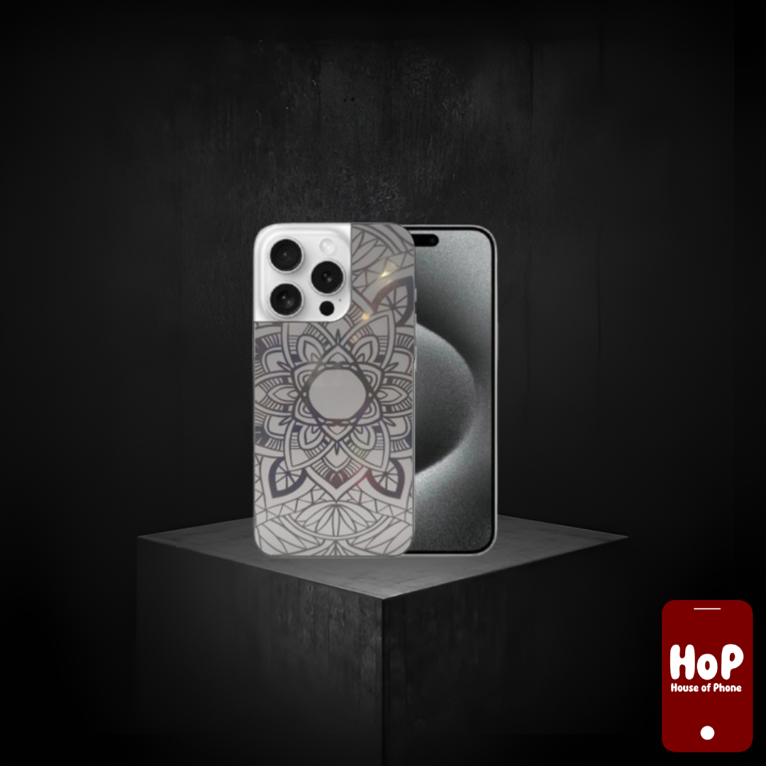 Back Skin Rainbow Lotus Flower