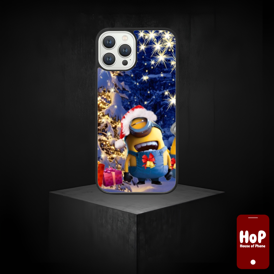 Cover Minions in Christmas