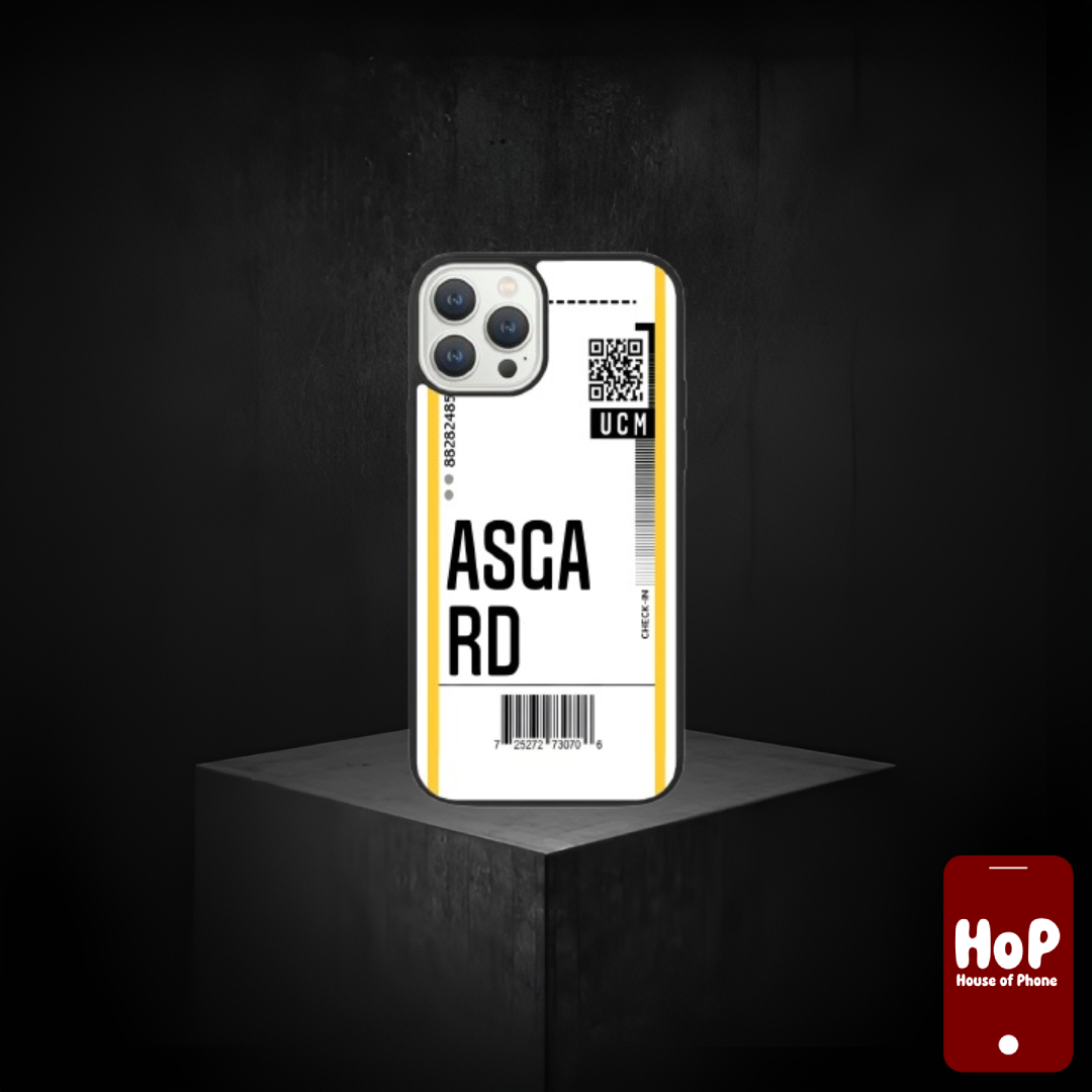 Back Skin Glitter Light Blue