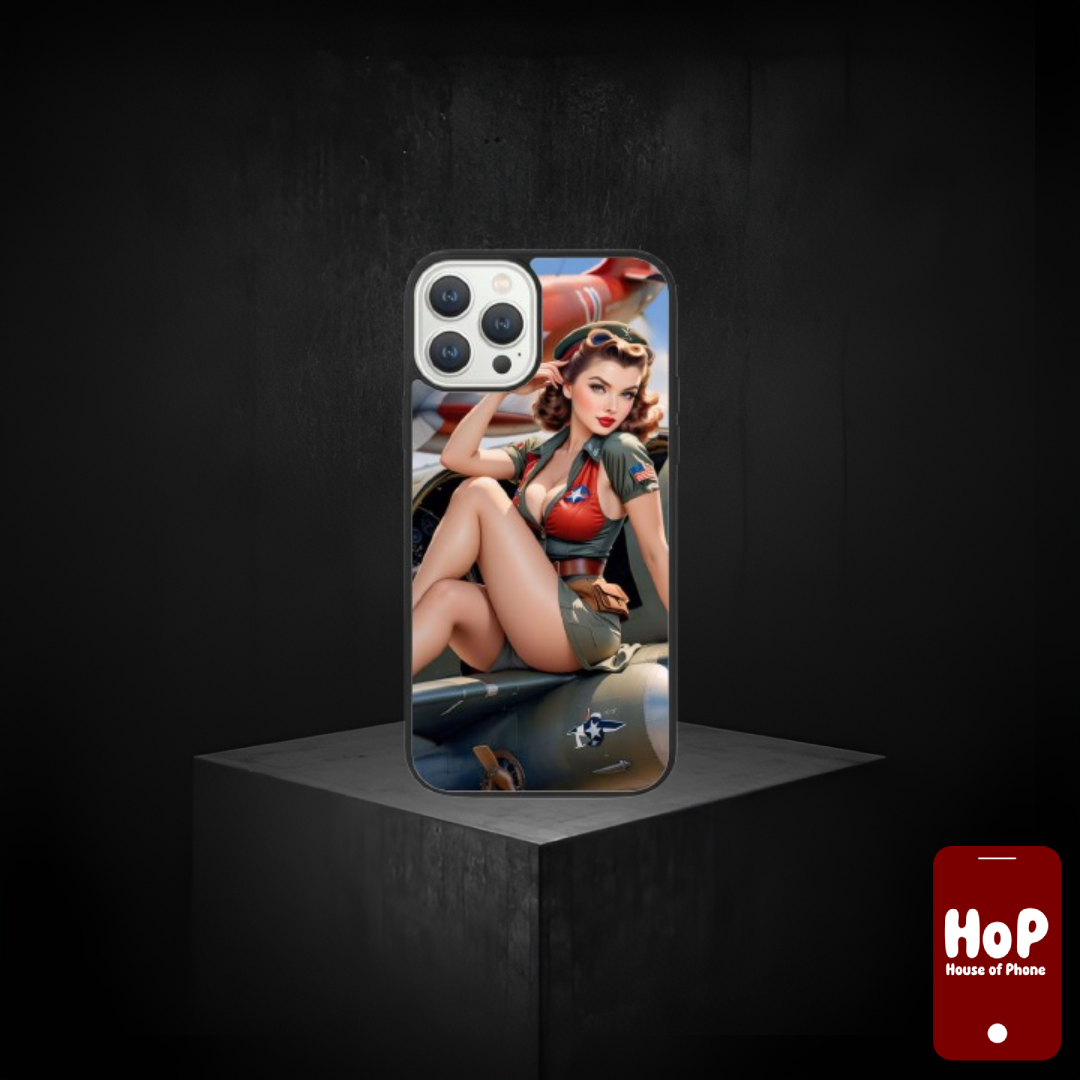 Cover Pin Up Aviatore