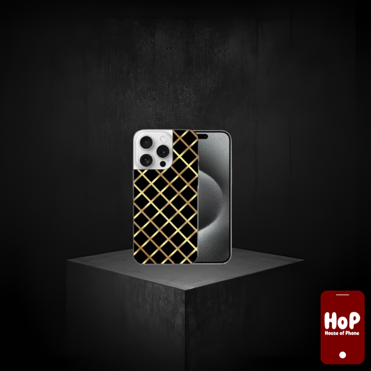 Back Skin Gold Square