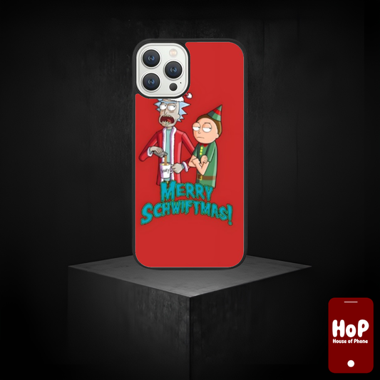 Rick and Morty in Christmas Cover