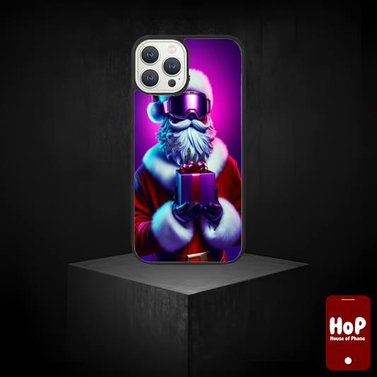 Cover Santa Claus Snowboarder