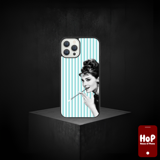 Back Skin Glitter Light Blue