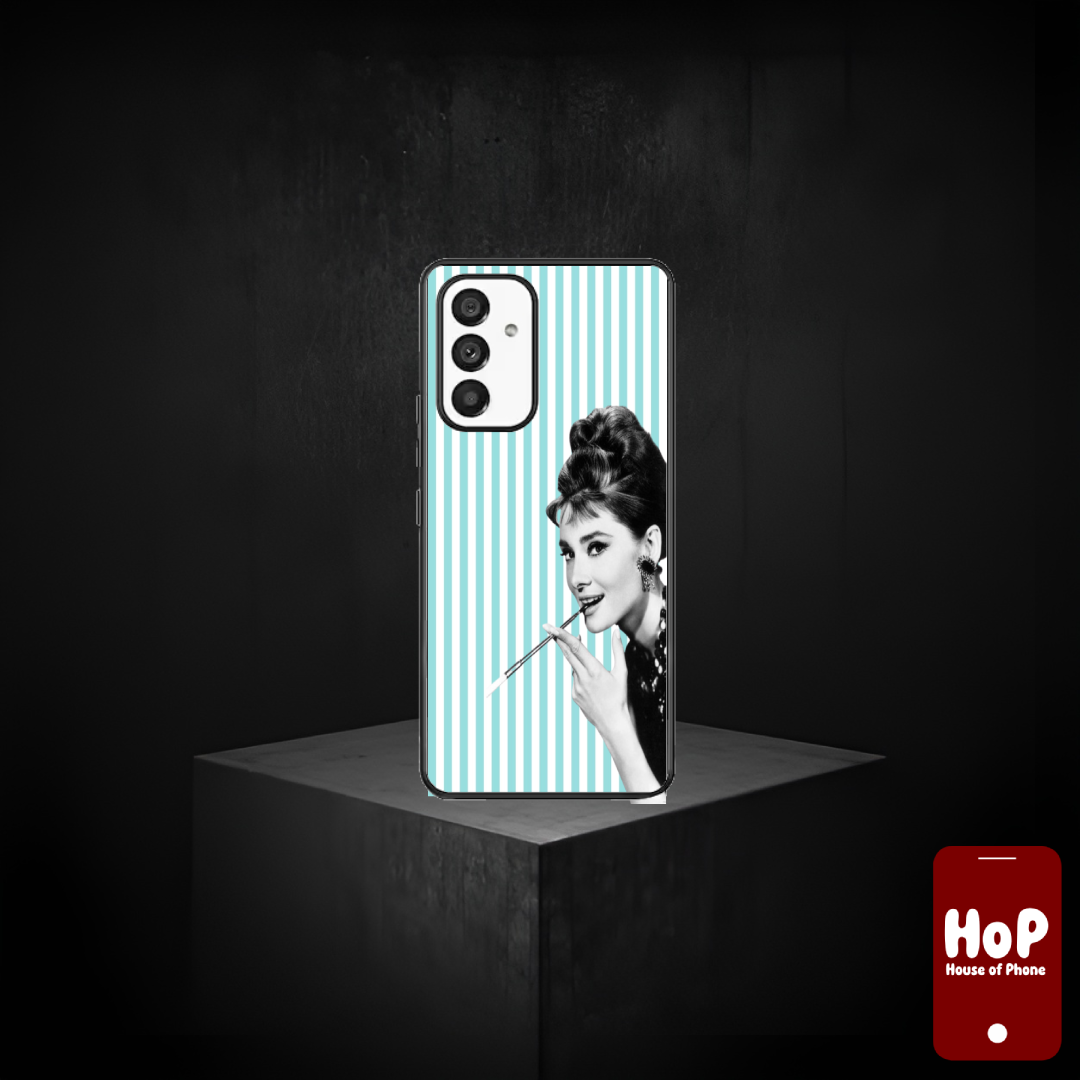 Back Skin Glitter Light Blue