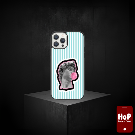 Back Skin Glitter Light Blue