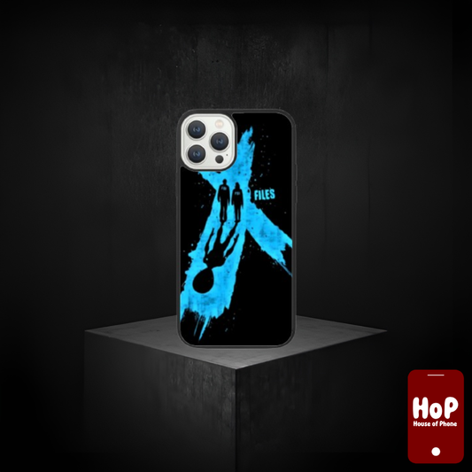 Back Skin Glitter Light Blue