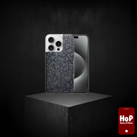 Back Skin FullBlack Geometric